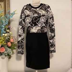 Romeo & Juliet Couture Women’s S Black White Dress